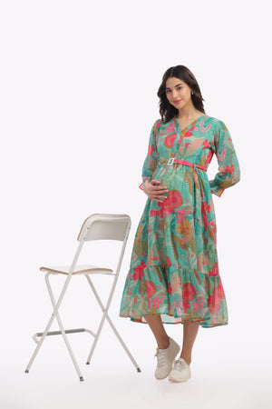 Spring meadow feeding frock