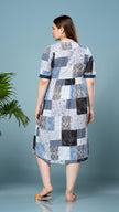 Parsley Print White Bluish Feeding Top