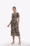 Camo Print Zipless Feeding Frock