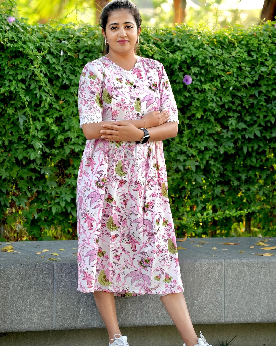 Cherry blossom rajasthani top