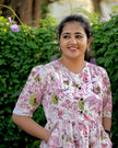 Cherry blossom rajasthani top